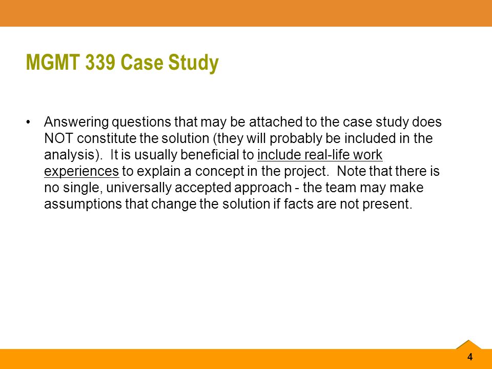 Operations management case study answers