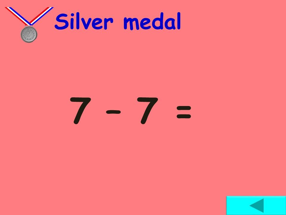 5 – 5 = Bronze medal
