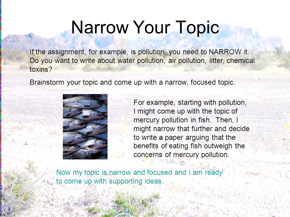 Assignment On Water Pollution