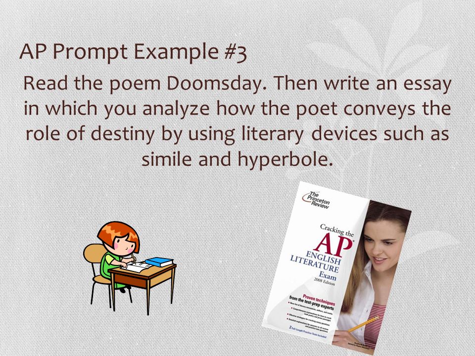Ap lit essay prompts poetry