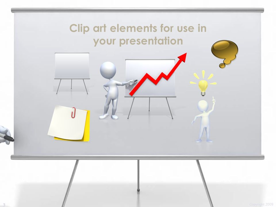 Clip art elements for use in your presentation Copyright
