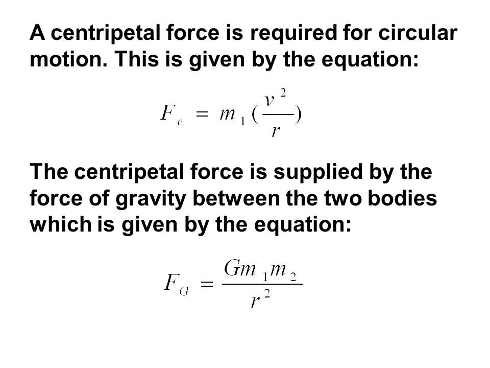 Proportionality Between The Velocity V And Radius R In Circular A Centripetal Force Is Required For Circular Motion