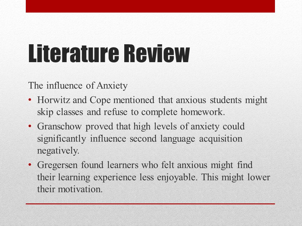 english language anxiety essay Each essay question asks students to do something slightly different: the first asks students to synthesize and summarize three different sources of information the second asks students to analyze the language of a selected passage of prose, usually a speech or persuasive essay and the third asks students to construct an. english language anxiety essay Each essay question asks students to do something slightly different: the first asks students to synthesize and summarize three different sources of information the second asks students to analyze the language of a selected passage of prose, usually a speech or persuasive essay and the third asks students to construct an.