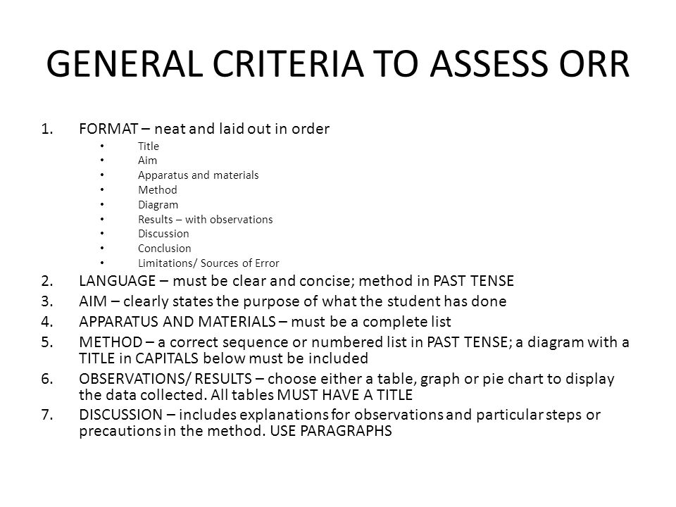 observations in a lab report observations in a lab report