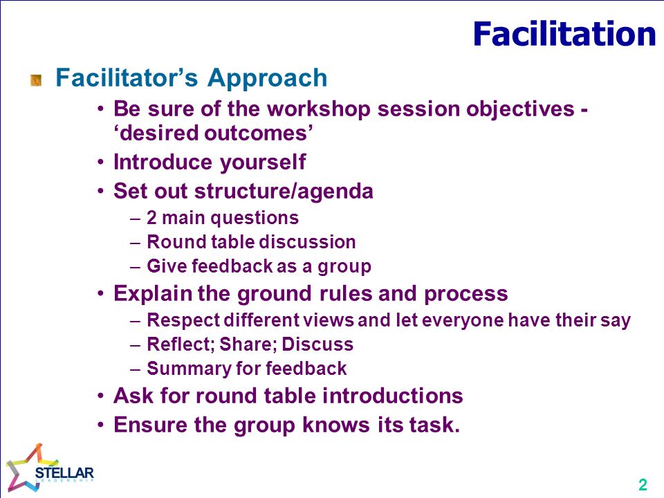 1 Facilitation Is The Process Of Making Something 2 Facilitator S