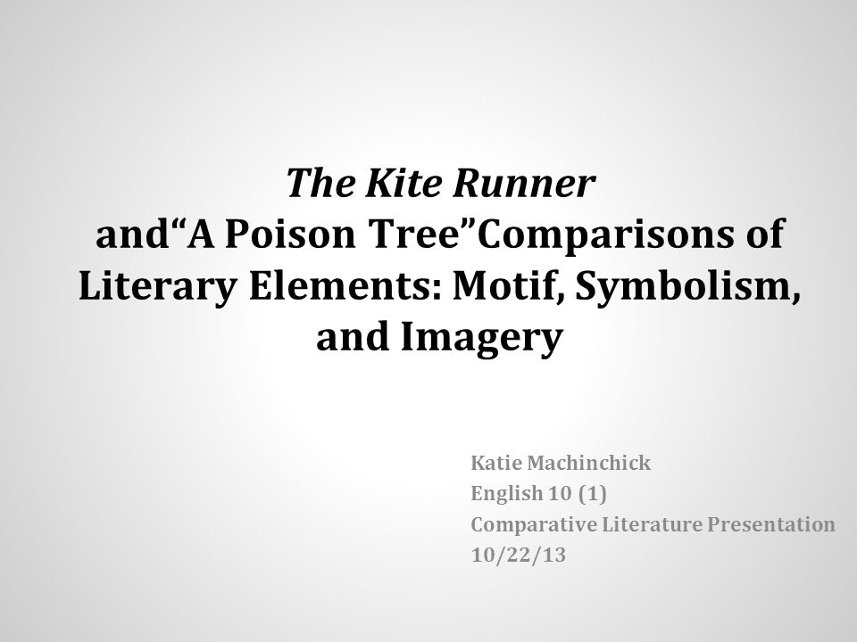 Kite runner comparison essay