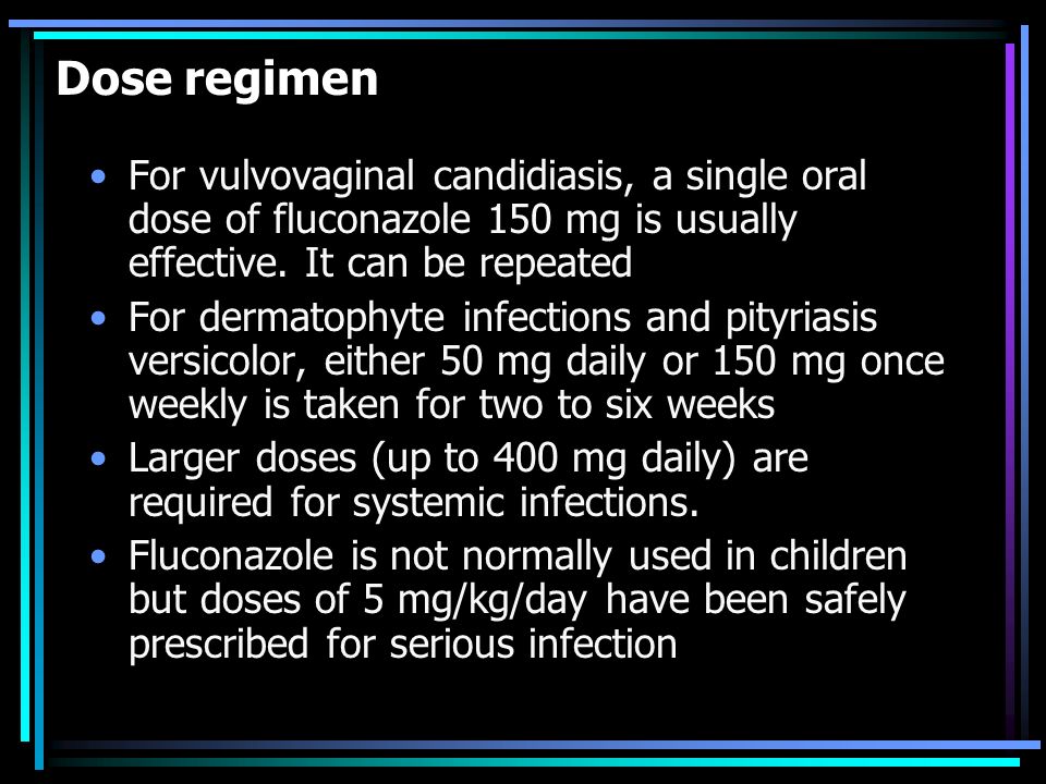 Diflucan tinea dosing
