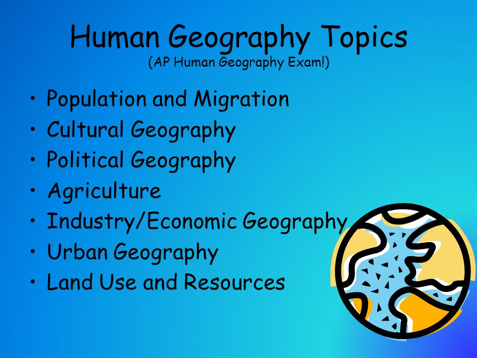 geography essay topics