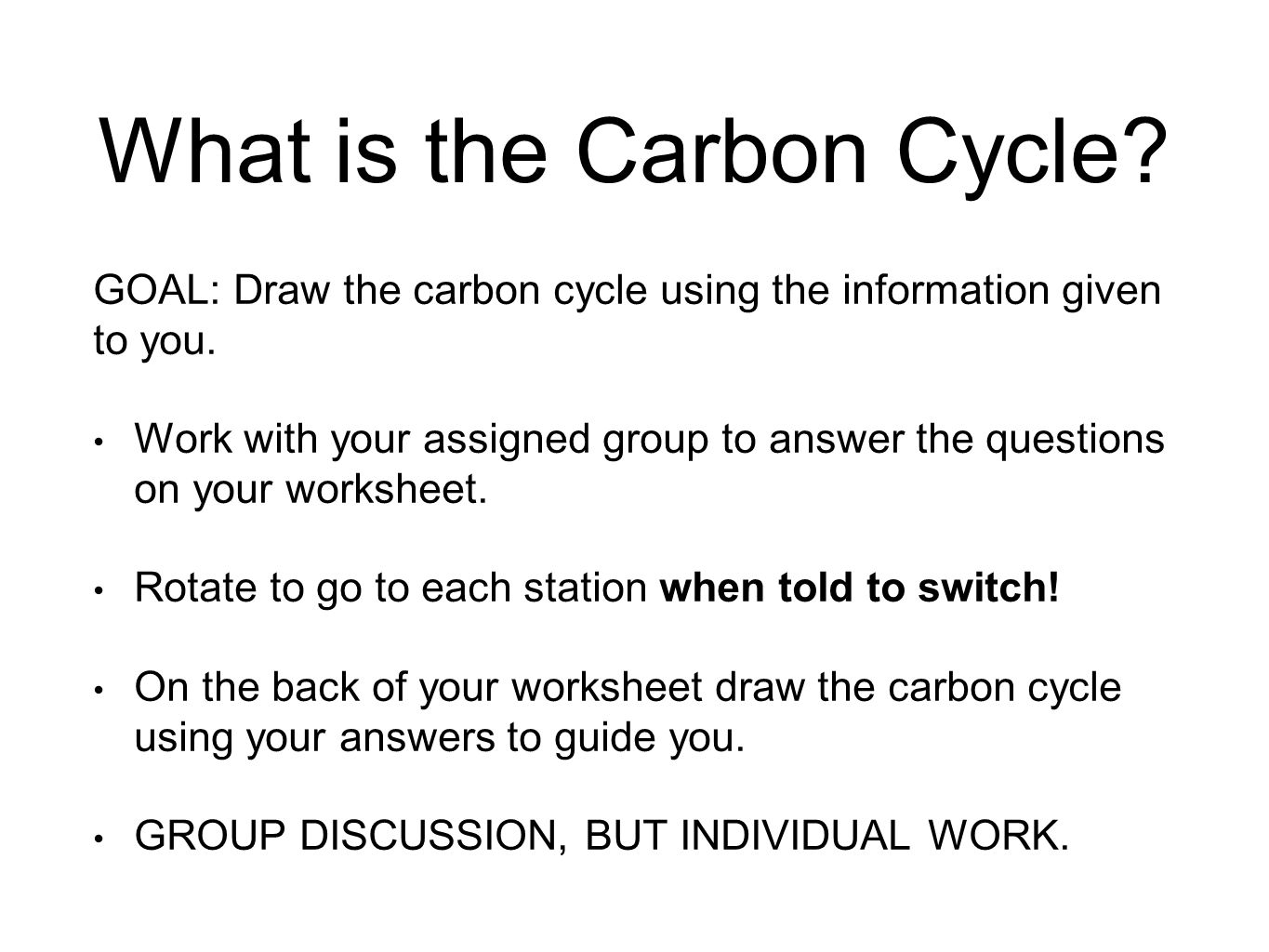 Worksheets Biogeochemical Cycles Worksheet tuesday september 29th in notebook todays learning targets agenda what is the carbon cycle goal draw using information given