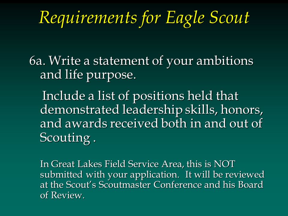 eagle scout essay The eagle scout competition is conducted on a calendar year basis registered eagle scouts under age 19 are eligible to apply application includes scout achievements, a 4-generation ancestor chart and a 500 word patriotic essay. eagle scout essay The eagle scout competition is conducted on a calendar year basis registered eagle scouts under age 19 are eligible to apply application includes scout achievements, a 4-generation ancestor chart and a 500 word patriotic essay.