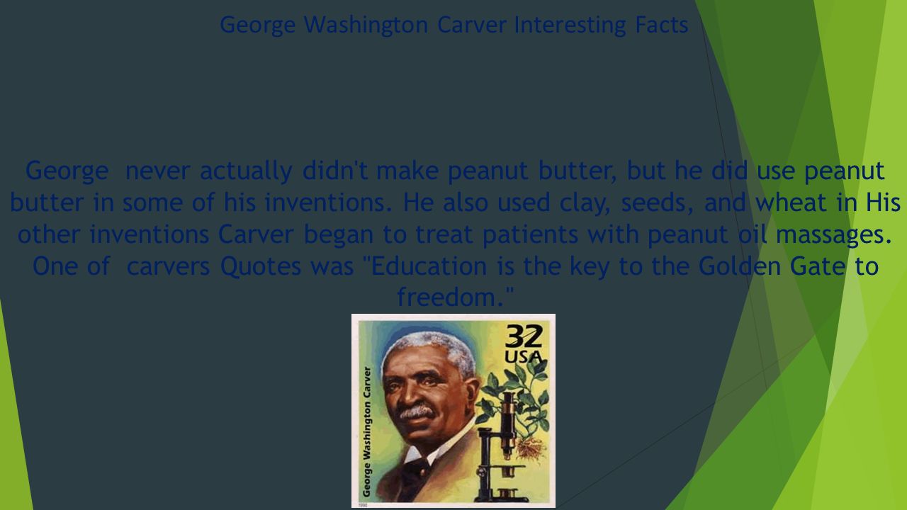 george washington carver and his inventions george washington carver and his inventions