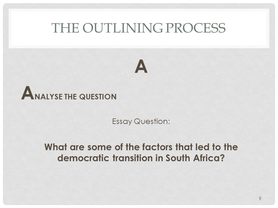 what were the factors that led what were the factors that led
