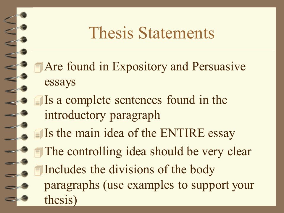 thesis statement expository thesis statement expository