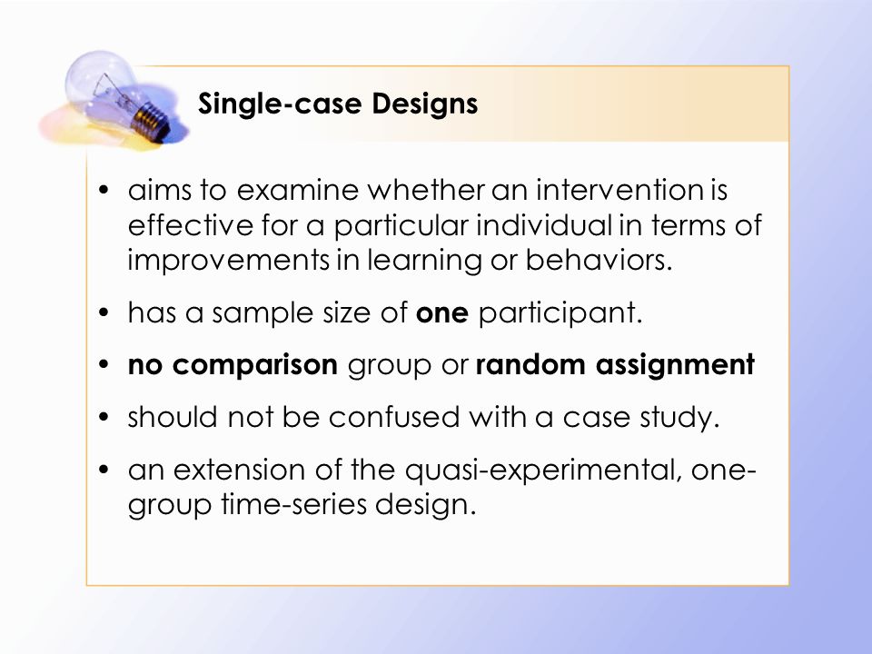 single case study research method This text is a compendium of tools and information for researchers considering single-case design research, a newly viable and often essential methodology in applied psychology, education, and related fields. single case study research method This text is a compendium of tools and information for researchers considering single-case design research, a newly viable and often essential methodology in applied psychology, education, and related fields.