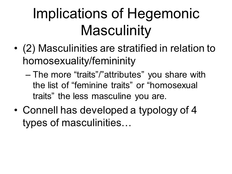 messerschmidts theory of hegemonic masculinity essay homework hegemonic masculinity