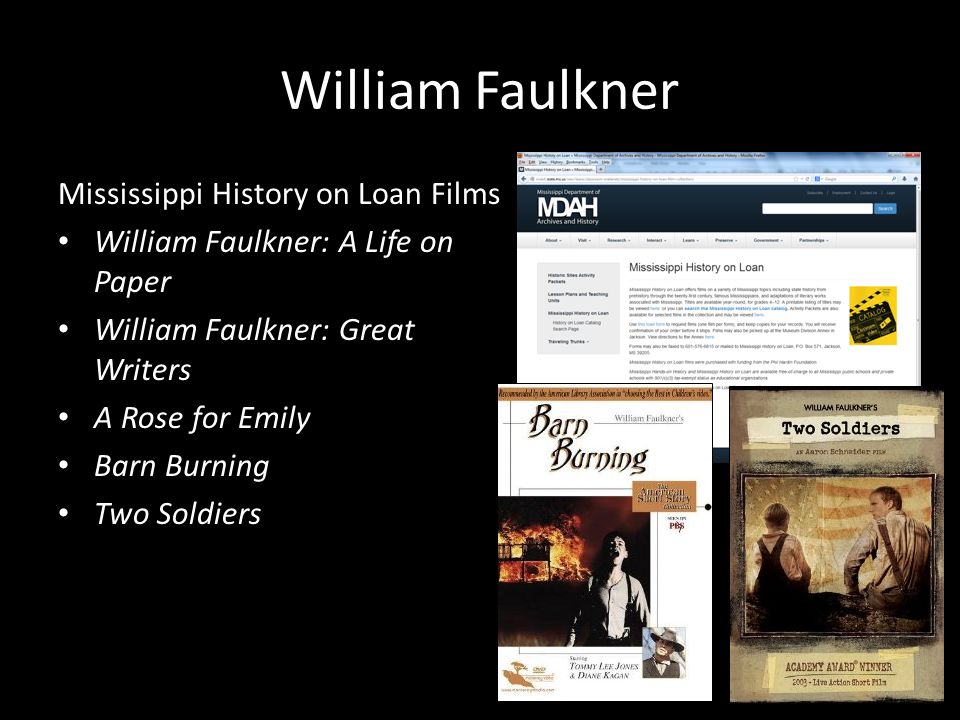 Barn burning william faulkner audio download
