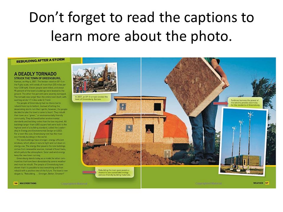 Don’t forget to read the captions to learn more about the photo.