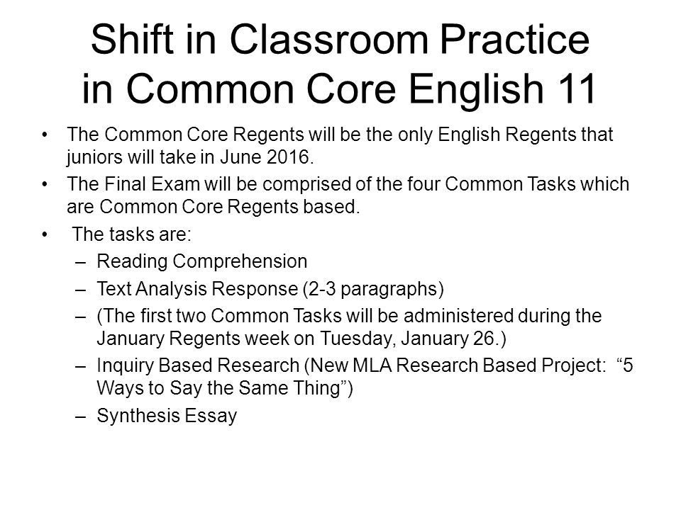english regents essay examples critical