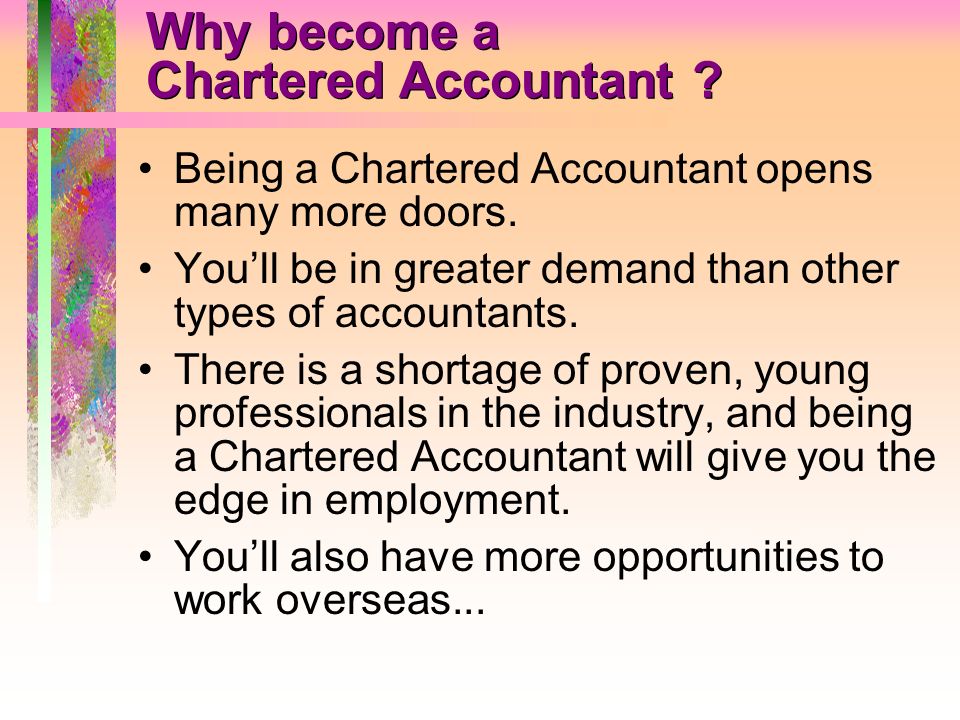 why become an accountant