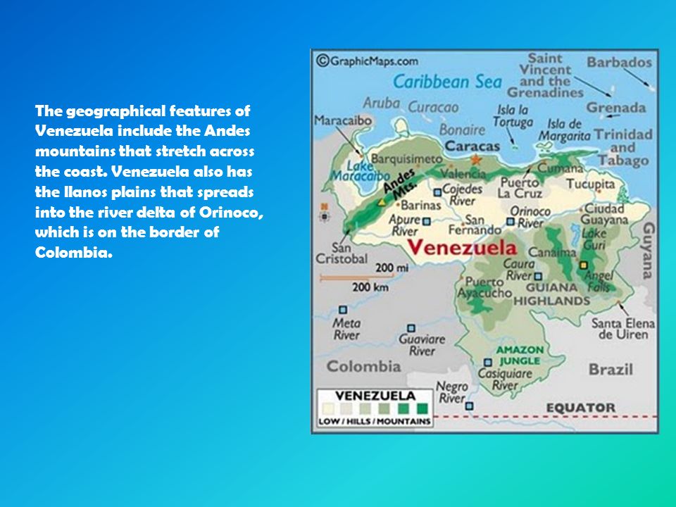 the geographical features of venenzuela Venezuela geography - map showing the major physical features of venezuelavenezuela mountains - map showing the highest peaks and mountains in venezuelavenezuela political mapvenezuela map in hd - high resolution physical map of venezuelavenezuela hydrography - map showing the major rivers of venezuela. the geographical features of venenzuela Venezuela geography - map showing the major physical features of venezuelavenezuela mountains - map showing the highest peaks and mountains in venezuelavenezuela political mapvenezuela map in hd - high resolution physical map of venezuelavenezuela hydrography - map showing the major rivers of venezuela.
