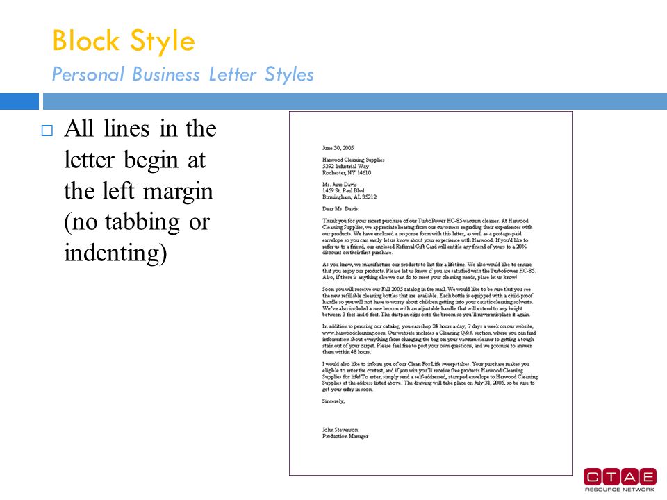 how to begin a personal letter