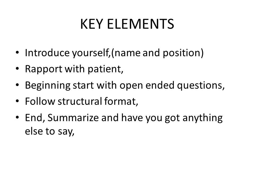 summarize yourself
