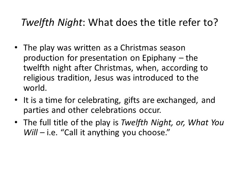 Twelfth Night Essay On Love