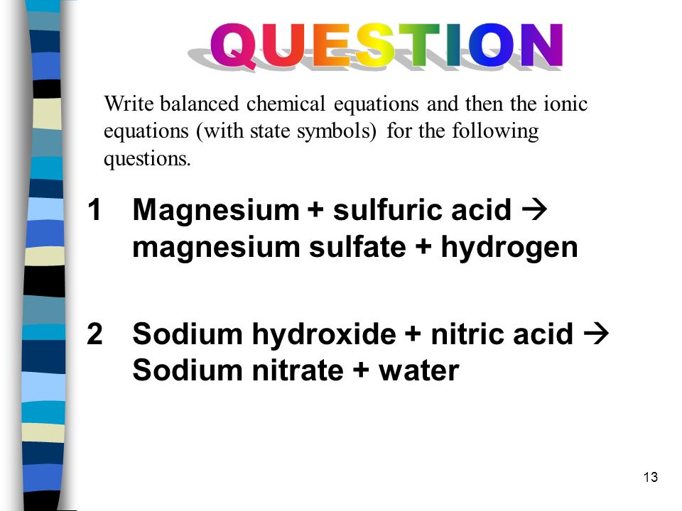 What Is The Chemical Equation For Sulfuric Acid Talkchannels What Is The Chemical Equation For Sulfuric Acid And Sodium