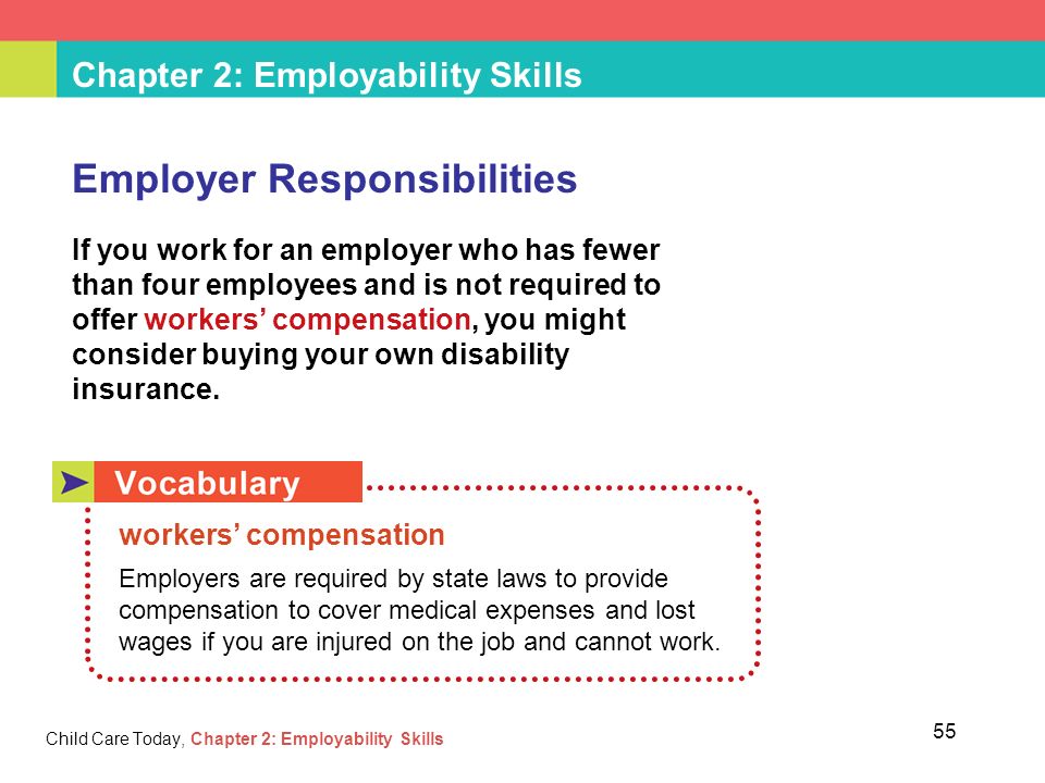 skills to offer an employer