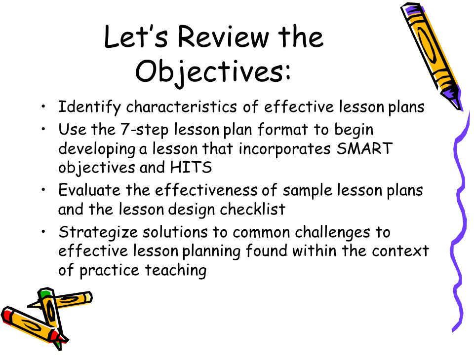lesson planning lesson planning