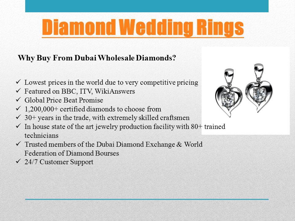 Diamond Wedding Rings Why Buy From Dubai Wholesale Diamonds.