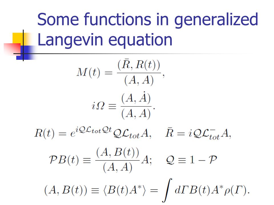 Liouville Equation For Granular Gases Hisao Hayakawa Yitp 29 Some Functions In Generalized Langevin Equation