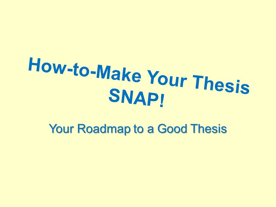 Help Me Write A Thesis