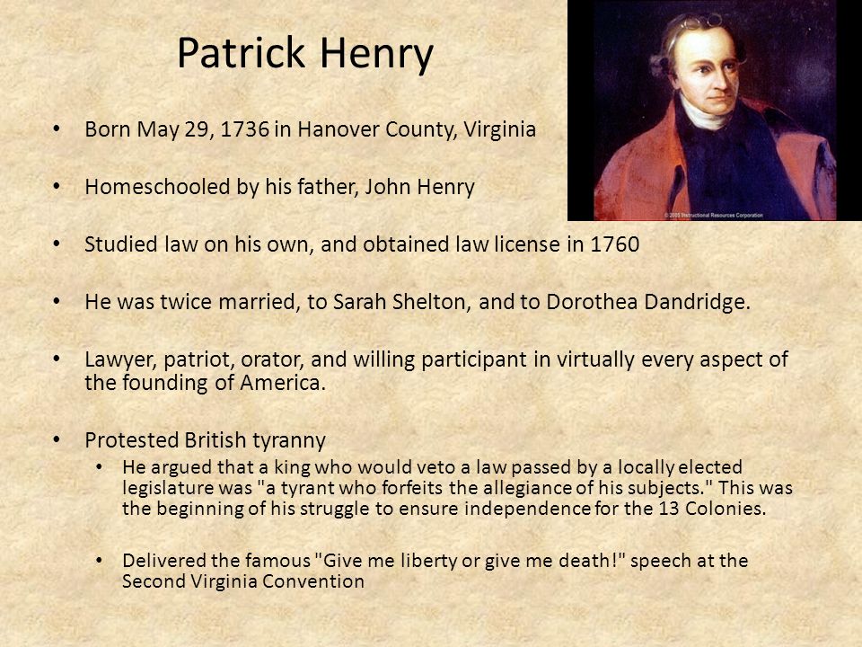 the american dream to patrick henrys speech How does the american dream affect the function and patrick henry - give me liberty, or give me death an excerpt from patrick henry's give me liberty speech. the american dream to patrick henrys speech How does the american dream affect the function and patrick henry - give me liberty, or give me death an excerpt from patrick henry's give me liberty speech.