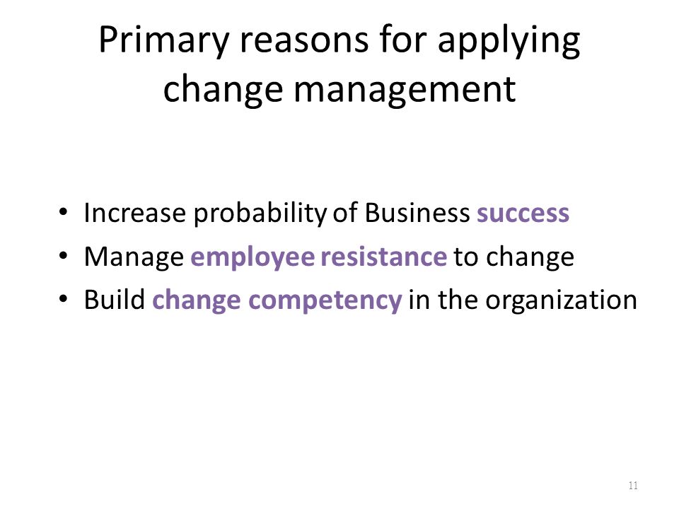 reasons for applying