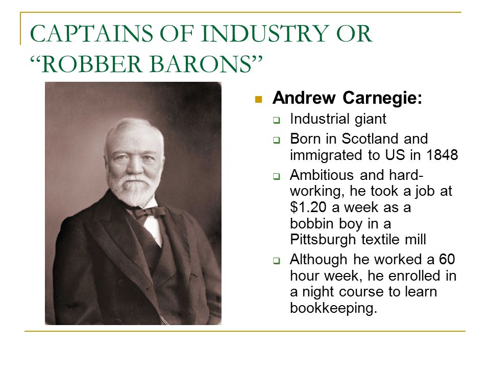 a review of andrew carnegies the rise of big business a review of andrew carnegies the rise of big business