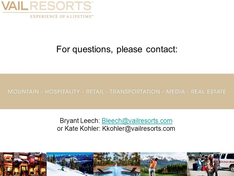 For questions, please contact: Bryant Leech: or Kate Kohler: