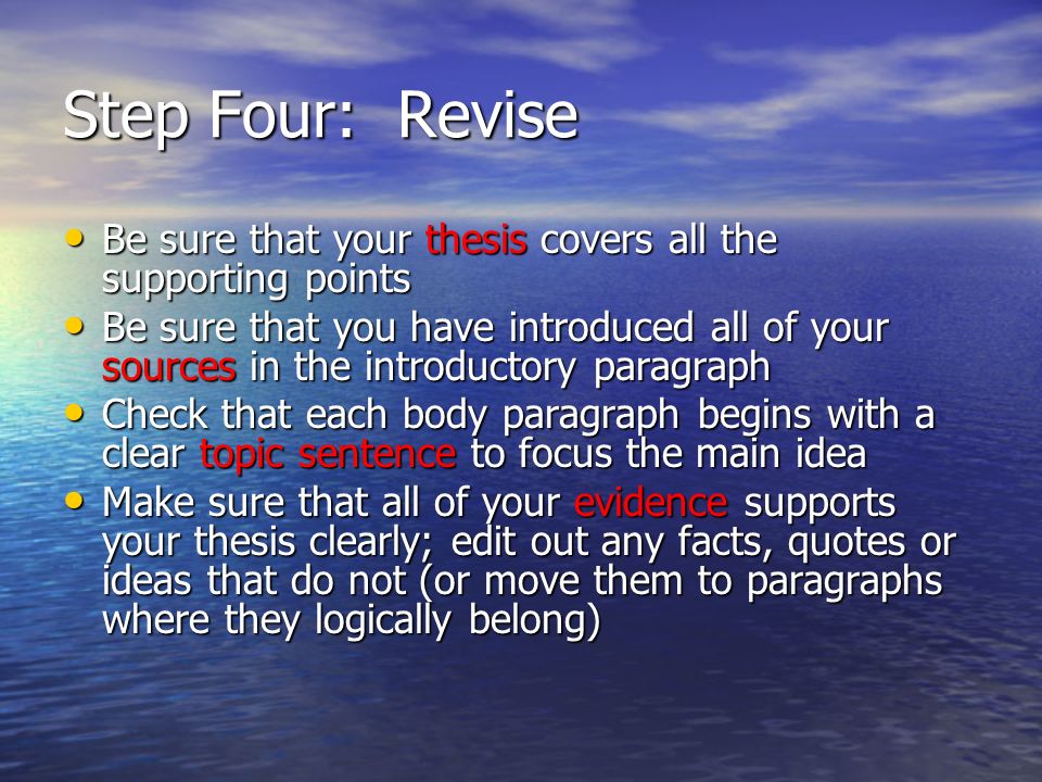 Synthesis Essay Topic Ideas