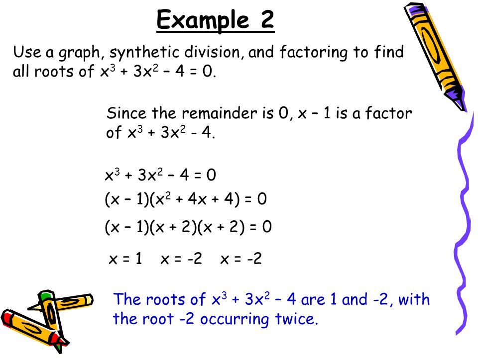 Solving A Polynomial Equation Talkchannels 7 4 Solving Polynomial Equations