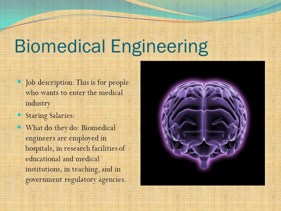 biomedical engineer job description education requirements biomedical engineering job description
