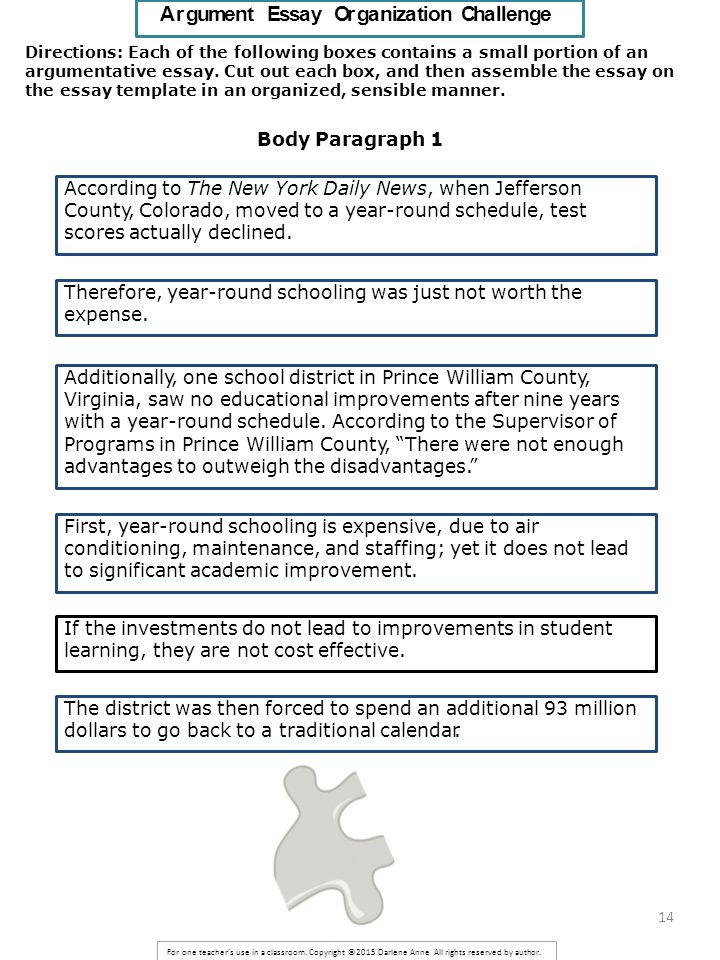 organization of an argumentative essay organization of an argumentative essay
