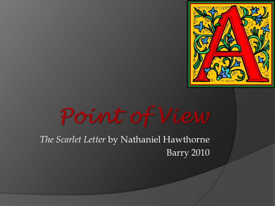 an analysis of the themes of the scarlet letter by nathaniel the scarlet letter by nathaniel hawthorne