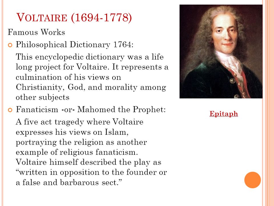 t he p hilosophes of the e nlightenment voltaire montesquieu voltaire published works