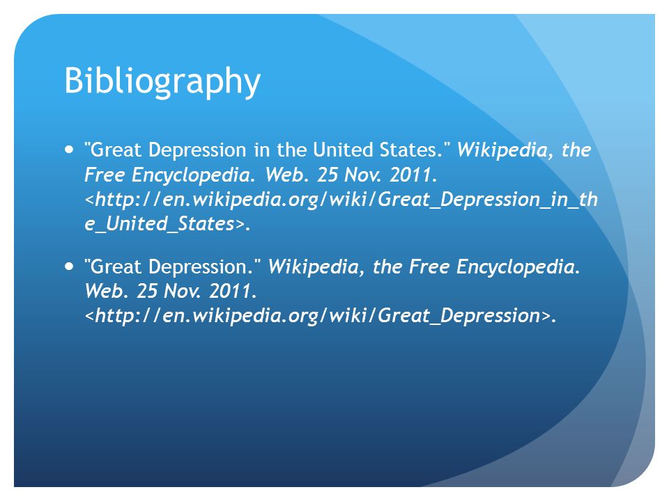 great depression wikipedia