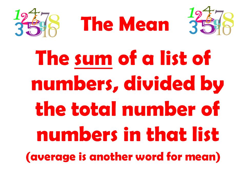 another word for median