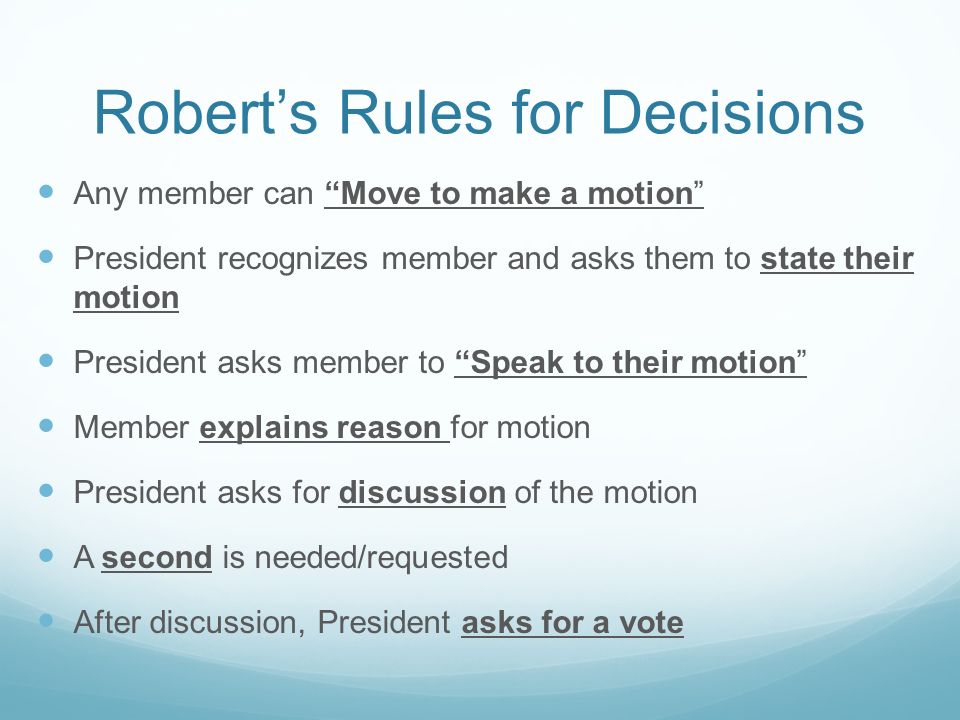 dec 5 th call to order ellen agenda ellen call to order rules of order minutes
