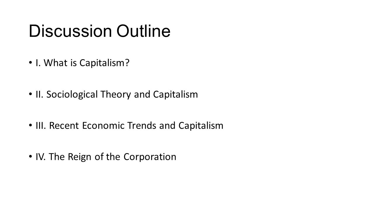 features of capitalism features of capitalism