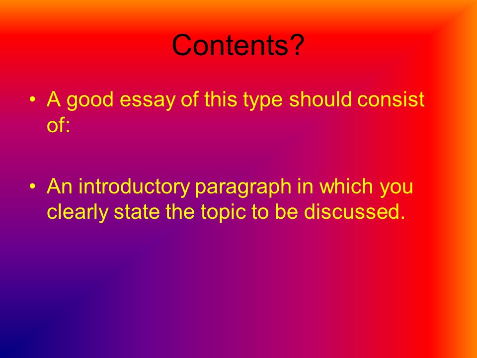 Good discursive essay topics for int 2