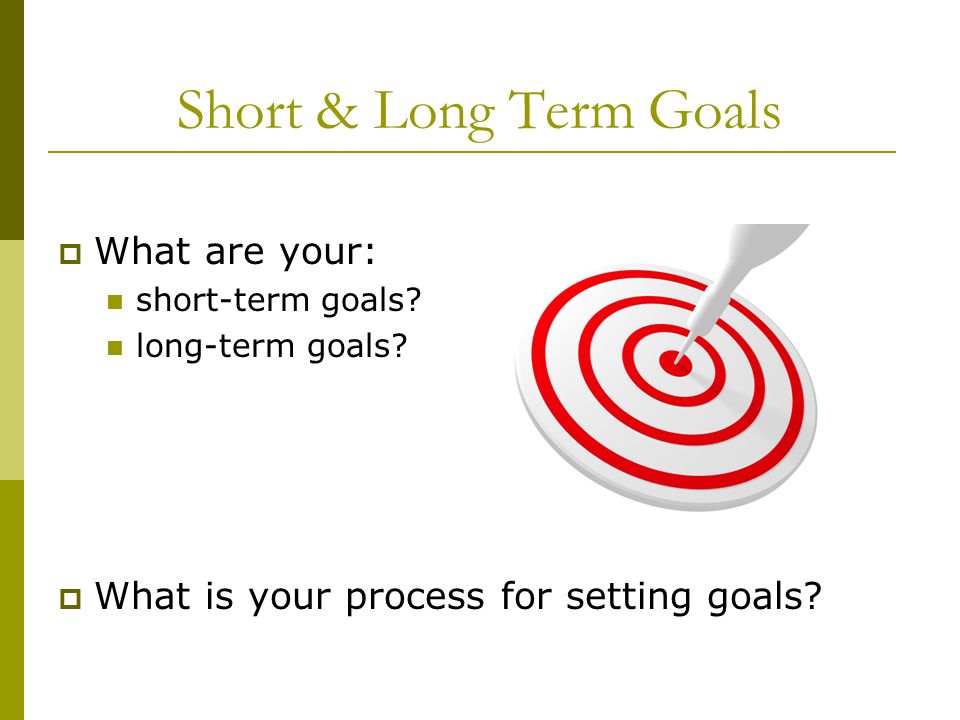 what are your future goals