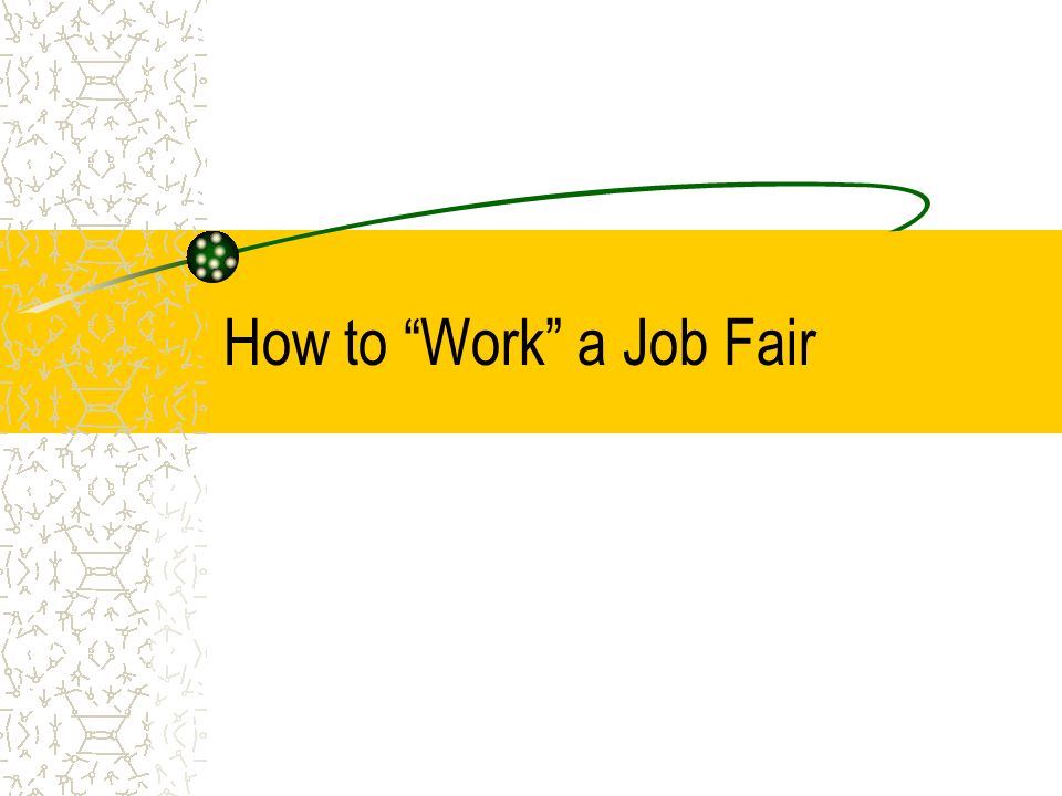 how job fairs work